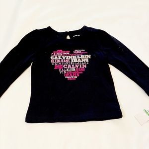 Calvin Klein Baby Tee and Vest Set